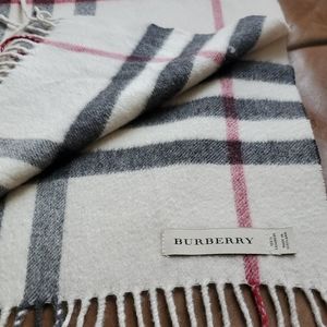 Burberry Classic Check Cashmere Scarf